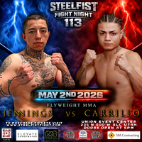 fight night 113 AARON JENNINGS vs CHRISTOPHER CARRILLO copy