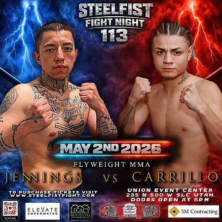fight night 113 AARON JENNINGS vs CHRISTOPHER CARRILLO copy