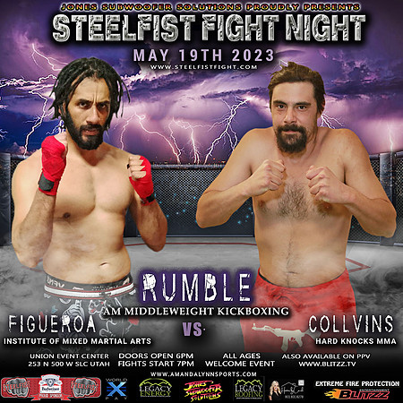 'RUMBLE'-LEO FIGUEROA  vs JAMES COLLVINS copy