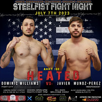 'HEATED'  DOMINIC WILLIAMS vs JAVIER  MUNOZ-PEREZ            copy