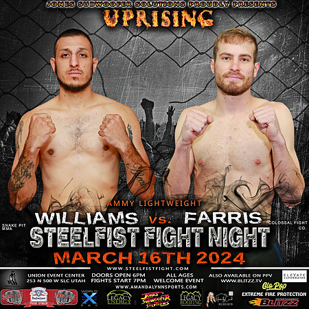 “UPRISING” DONINIC WILLIAMS vs DONNIE FARRIS copy