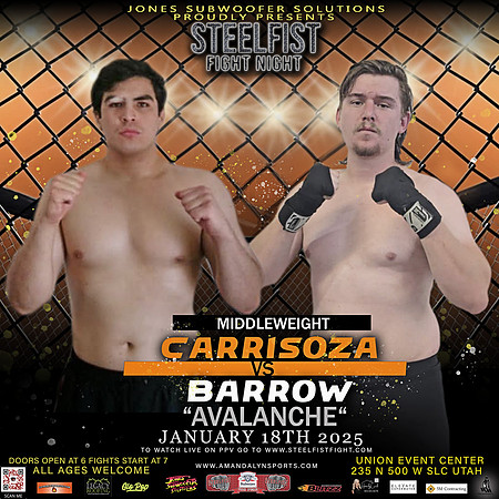 “AVALANCHE“ WILLIAM CARRISOZA Vs JAYDEN BARROW copy