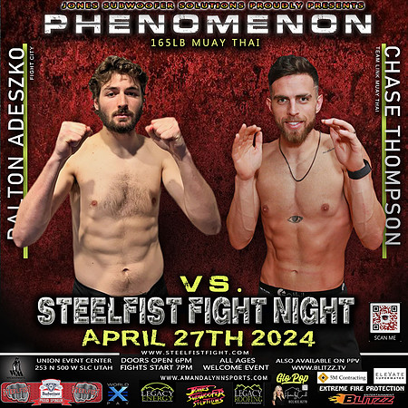 'phenomenon' Dalton Adeszko vs Chase Thompson copy